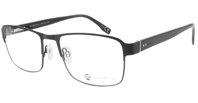 meineBrille 04-96010-01, Schwarz Matt