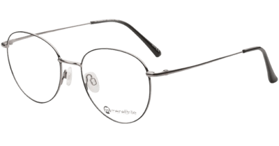 meineBrille 04-96090-01, SchwarzGun Glänzend