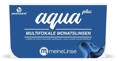 meineLinse aqua plus multifokale Monatslinsen 3er